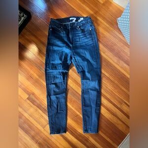 Good American Dark Blue Jeans